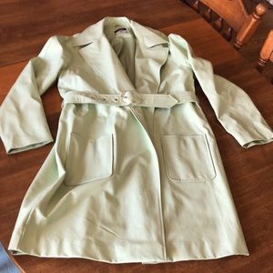 VEDA Urban Outfitters vegan trench coat